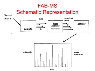 FAB-MS 
Schematic Representation 
Xenon 
atoms 
Helium atoms 
 