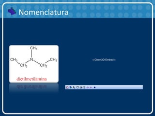 Nomenclatura
« Chem3D Embed »
 