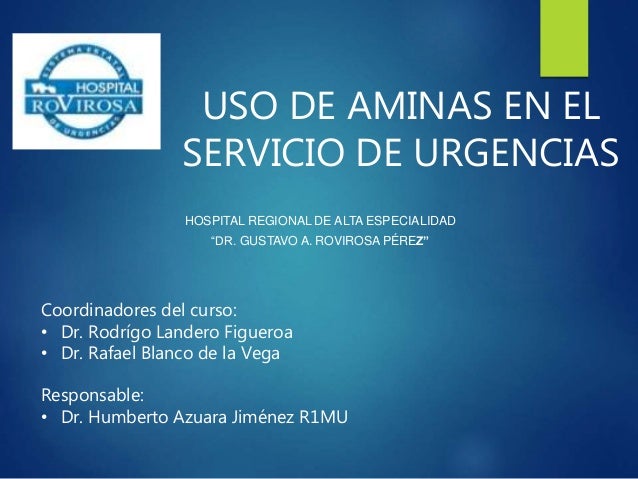 Uso de Vasopresores en el Servicio de Urgencias. Uso de Vasopresores en el Servicio de Urgencias.