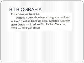 BILBIOGRAFIA
 