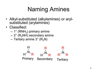 Amines: Structure, Classification, Properties, and Uses | PDF