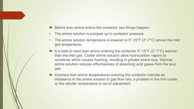 Amine sweetening unit operation | PDF | Chemistry | Science
