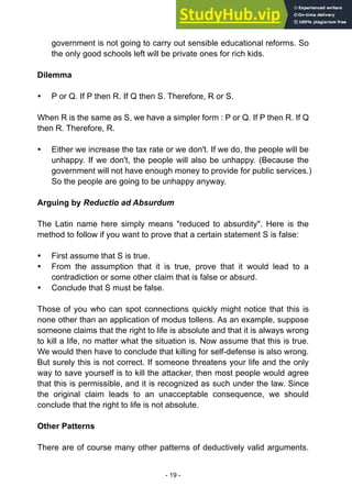 A Mini Guide To Critical Thinking | PDF