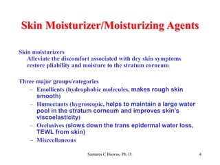 Skin Pliability Skin Mosturizer - Moisturizing Complex | PDF