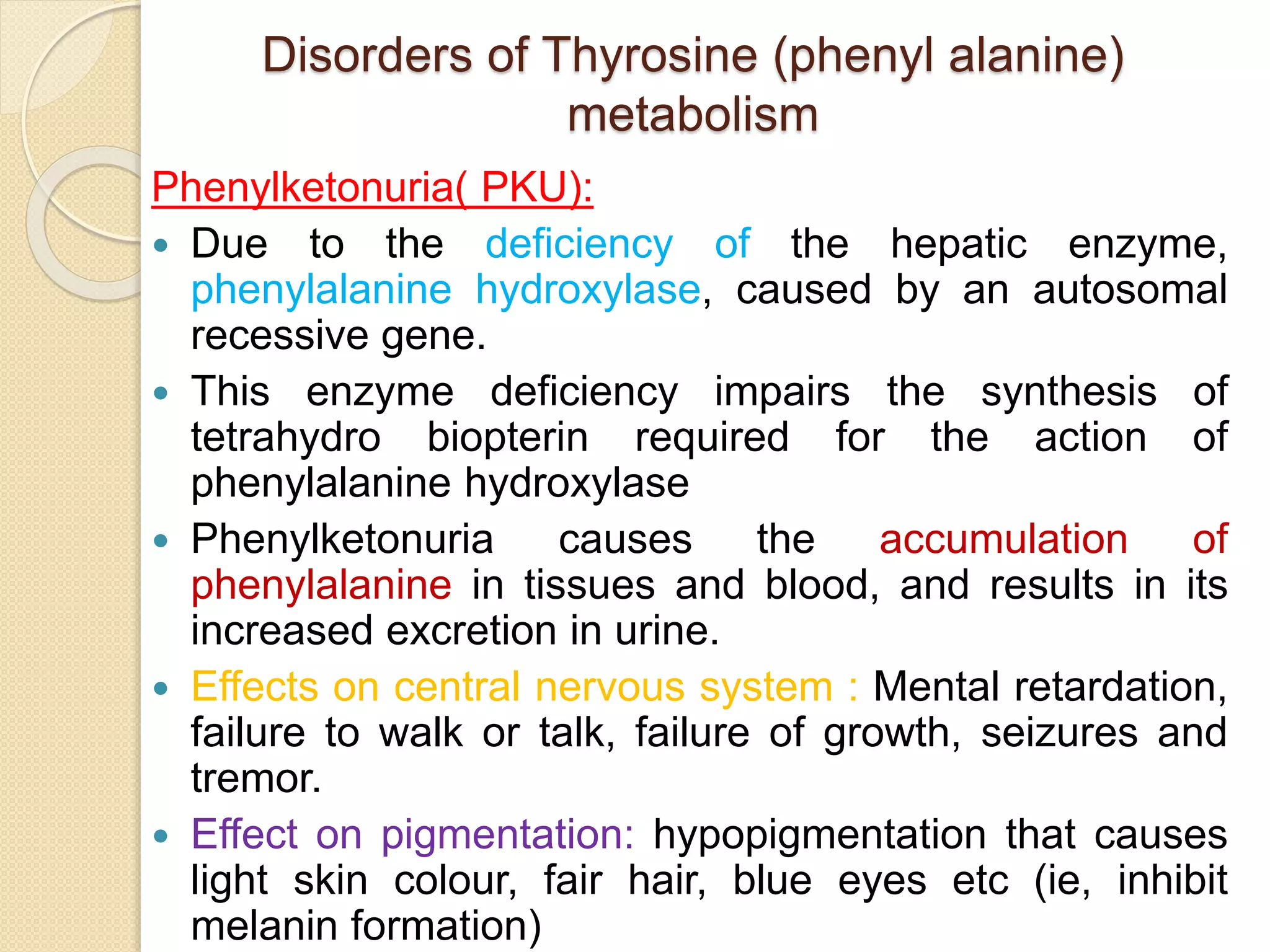 Amino acid metabolism | PPTX