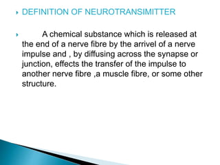 Aminoacid neurotransimitter