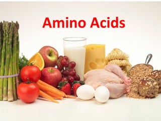 1
Amino Acids
 