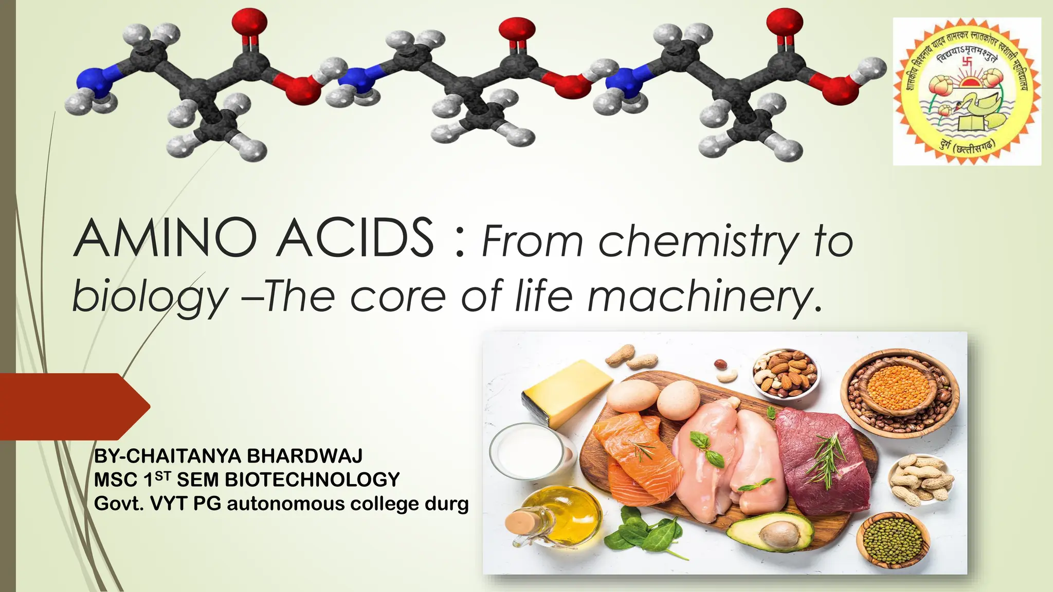 biochemistry amino acid from chemistry to life machinery | PDF
