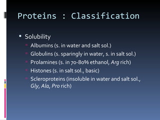 Amino acids & proteins | PPT