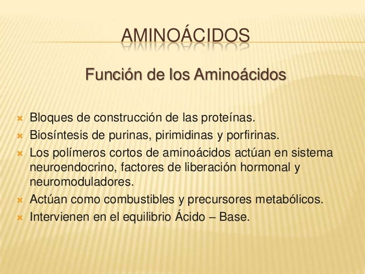Aminoácidos