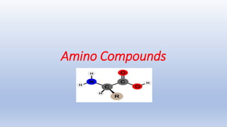 Amino Compounds
 