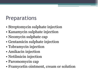 Paromomycin Injection Aminoglycoside | PDF