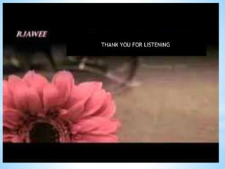 THANK YOU FOR LISTENING
 