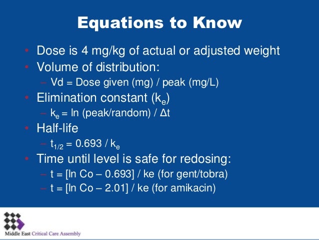 Aminoglycoside Pharmacokinetics/Pharmacodynamics Aminoglycoside Pharmacokinetics/Pharmacodynamics