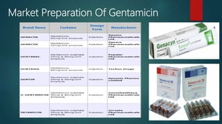 Market Preparation Of Gentamicin
 