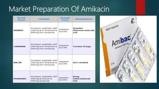 Market Preparation Of Amikacin
 