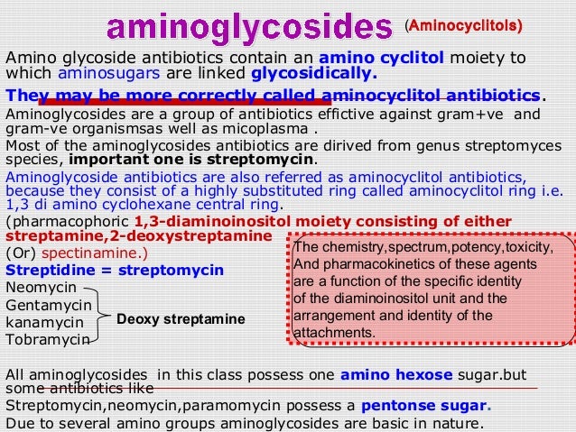 Aminoglycosides(medicinal chemistry by p.ravisankar)