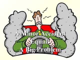 A Minor AccidentA Minor Accident
EqualsEquals
A Big ProblemA Big Problem
 