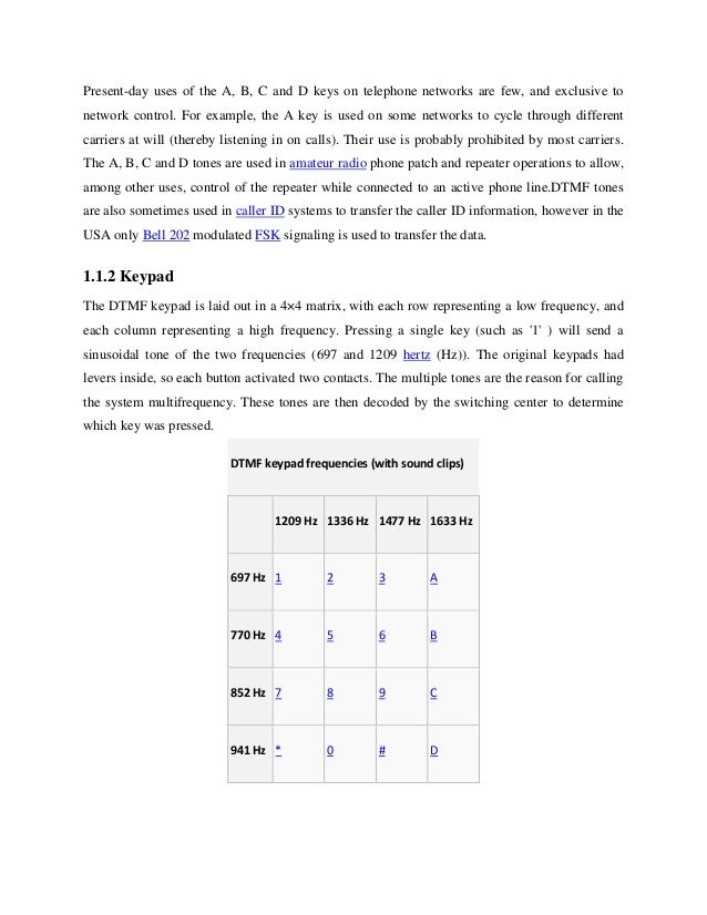 Home automation control system using dtmf telephone line project Home automation control system using dtmf telephone line project