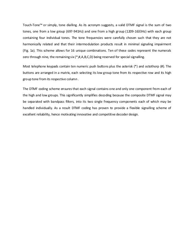 Dtmf controlled home appliances project report Dtmf controlled home appliances project report