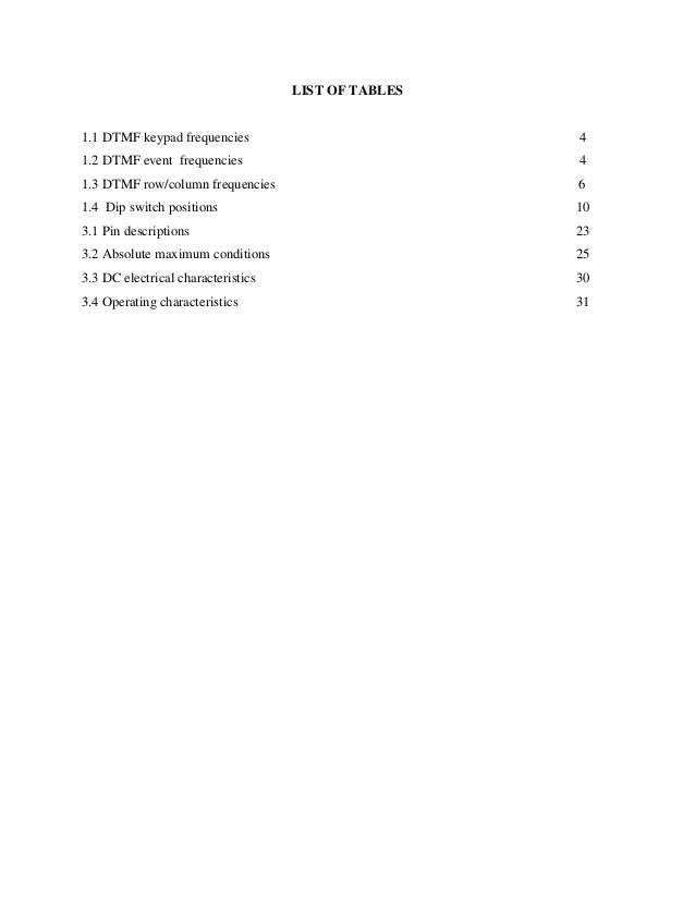Project report on home automation system using dtmf Project report on home automation system using dtmf