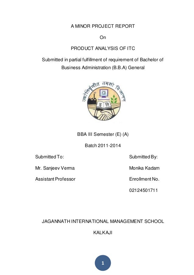 product analysis