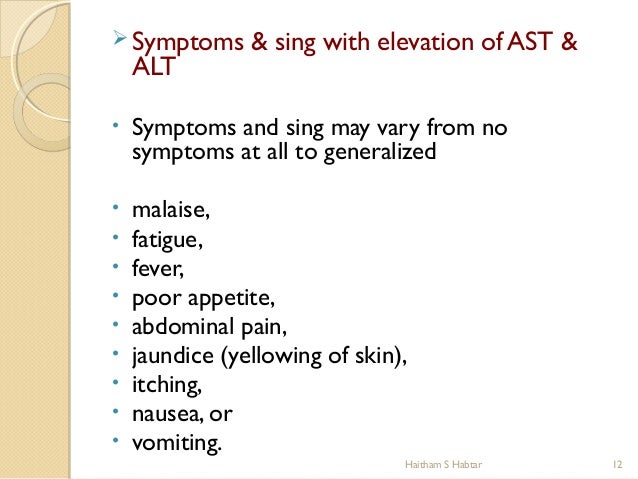 ELEVATED SERUM AMINOTRANSFERASES