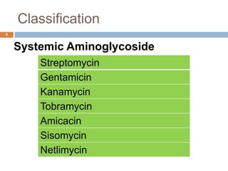 Amioglycoside | PPT