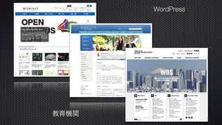 WordPress
教育機関
 