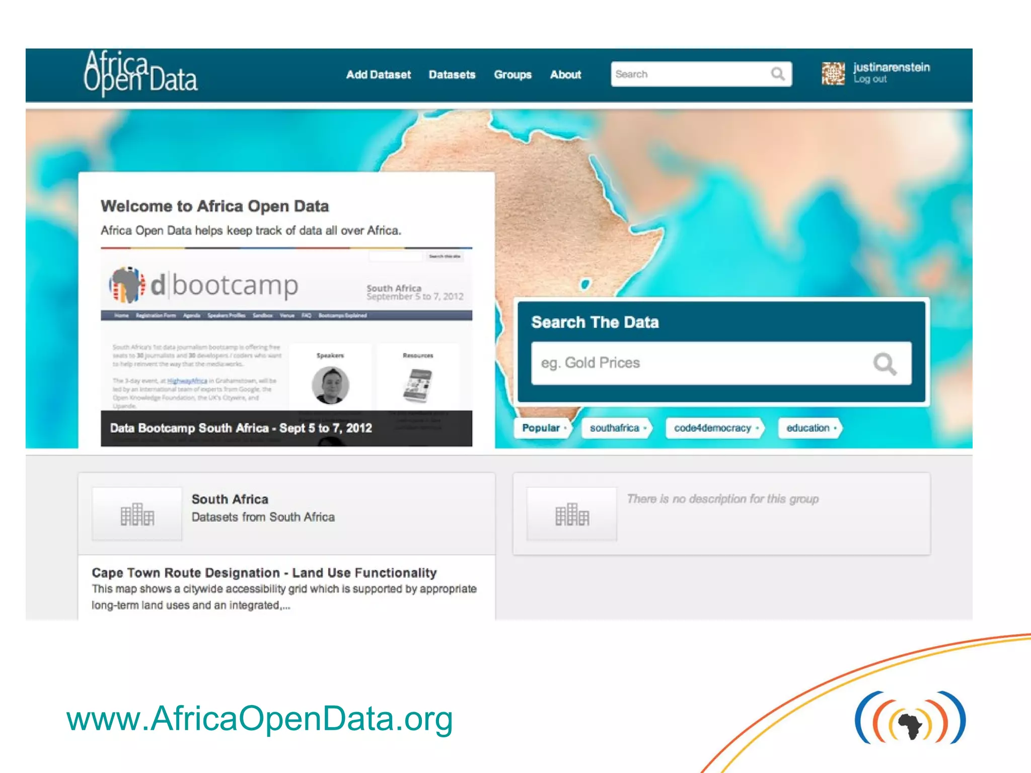 www.AfricaOpenData.org
 