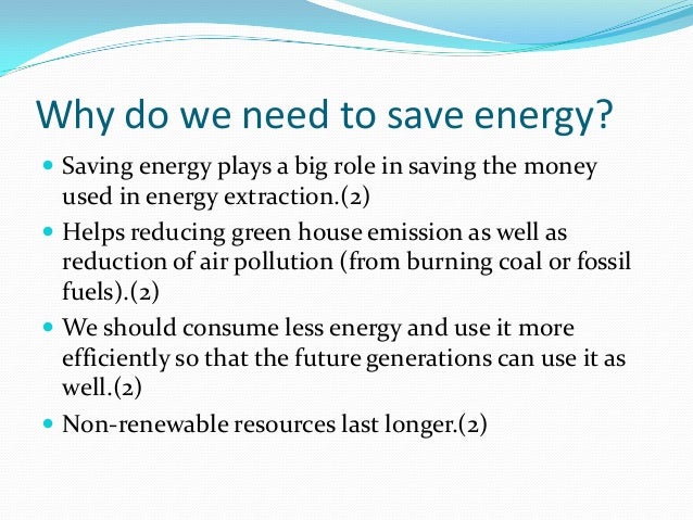 how can we reduce energy at home