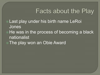 Today He live in New Jersey with his wife now and they have 5 children.This is the link to the 9-11 poem that caused so much controversy: http://www.amiribaraka.com/blew.html
