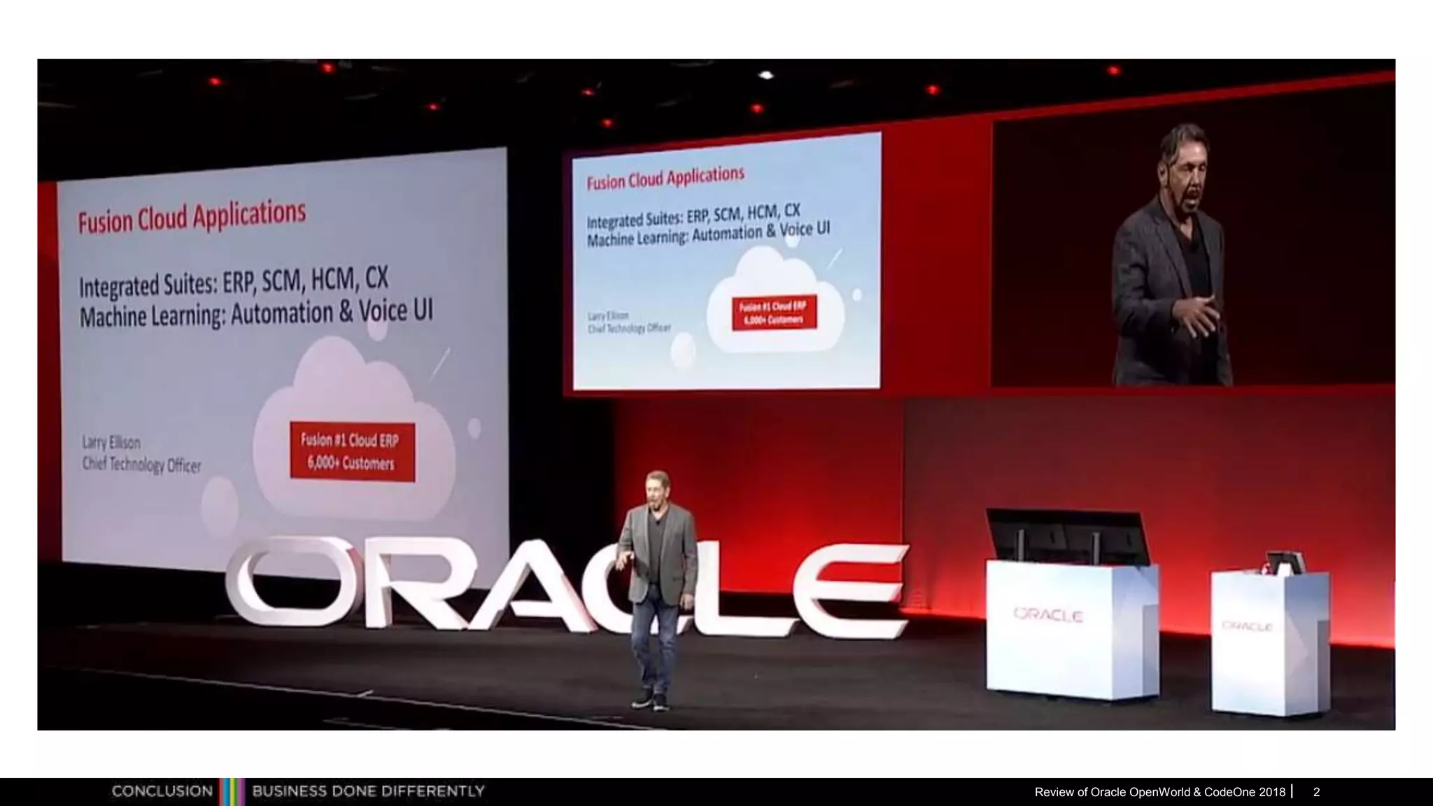 Review of Oracle OpenWorld & CodeOne 2018 2
 