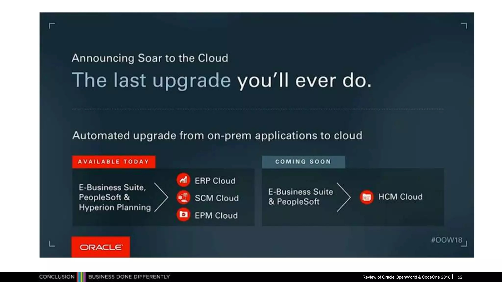 Review of Oracle OpenWorld & CodeOne 2018 52
 