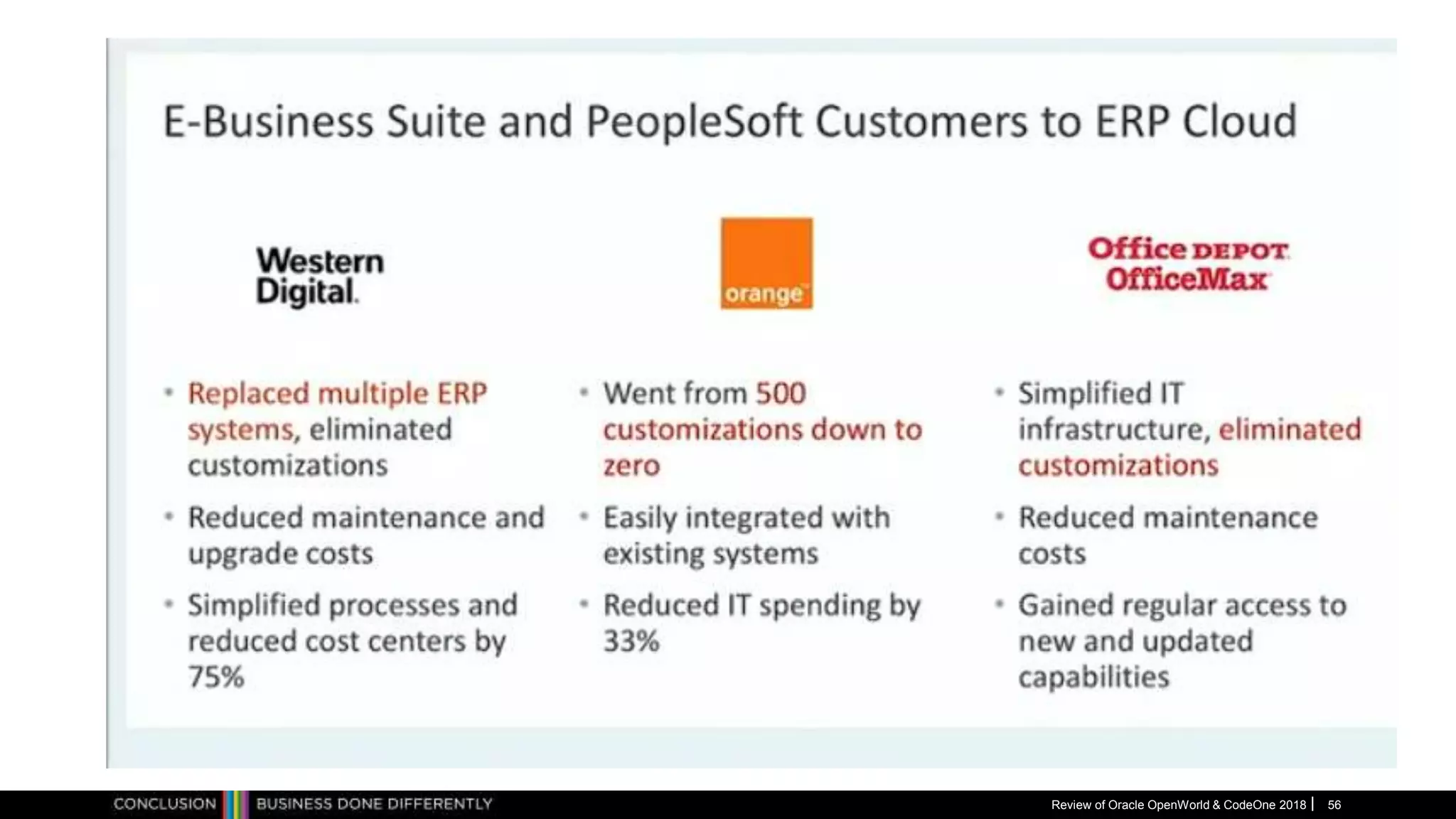 Review of Oracle OpenWorld & CodeOne 2018 56
 