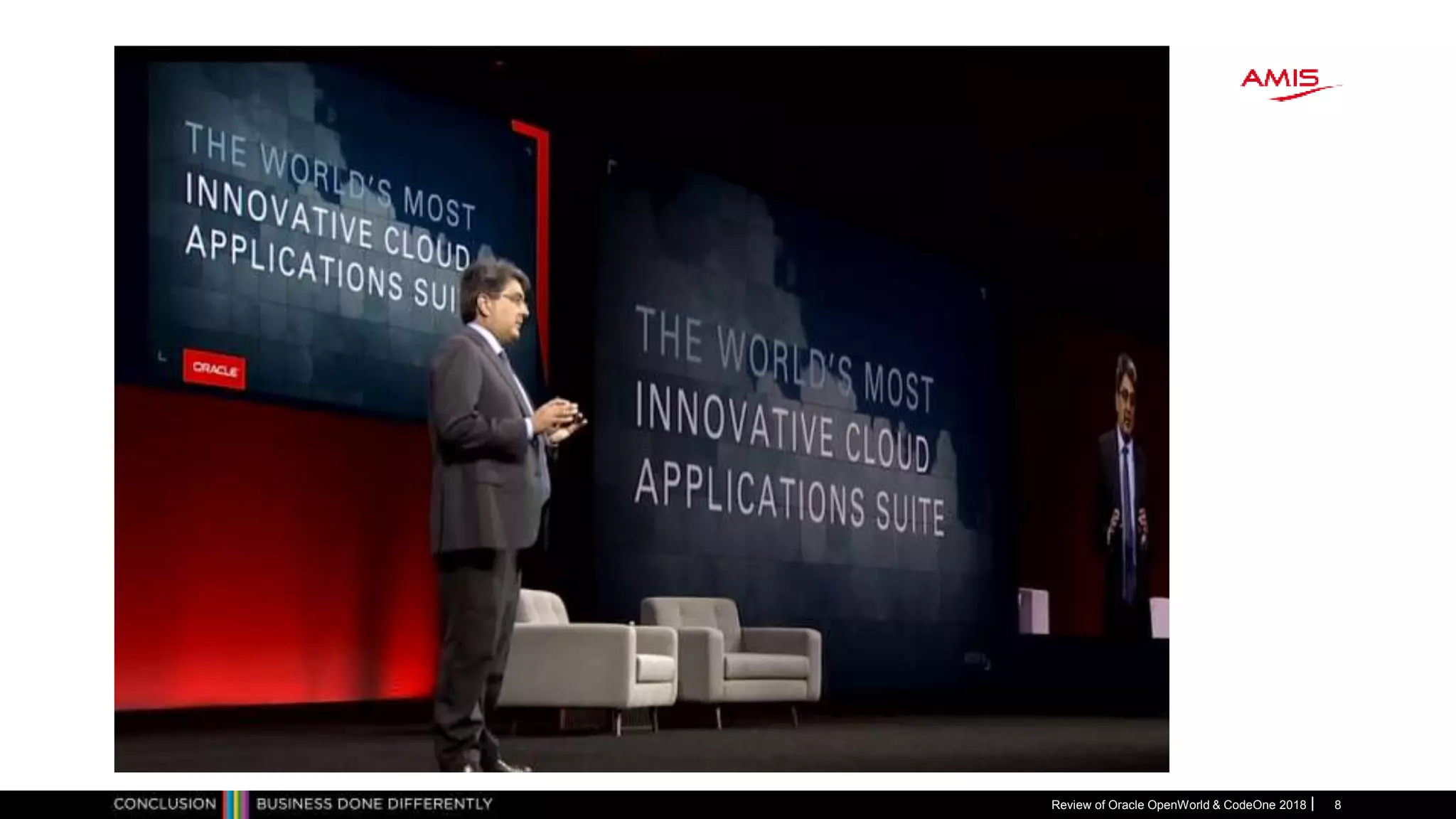 Review of Oracle OpenWorld & CodeOne 2018 8
 