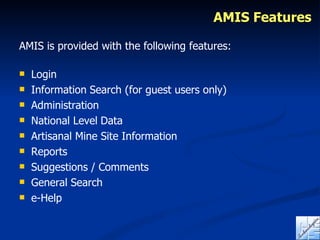 Amis Presentation | PPT