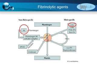 Fibrinolytic agents 