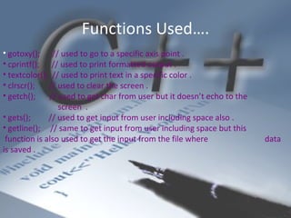 Hotel Management In C++ | PPT