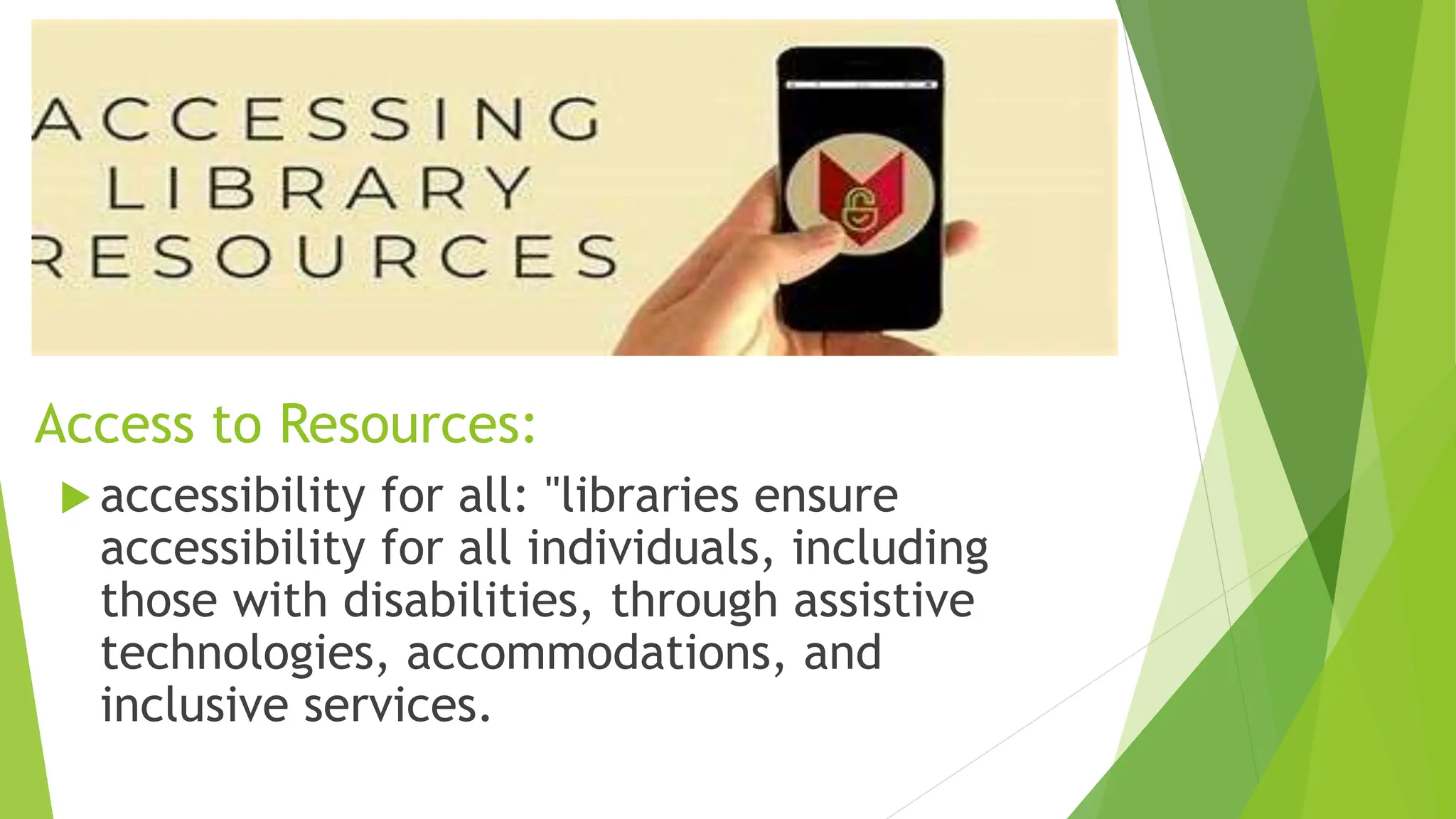 Library As A Learning Resources Pptx