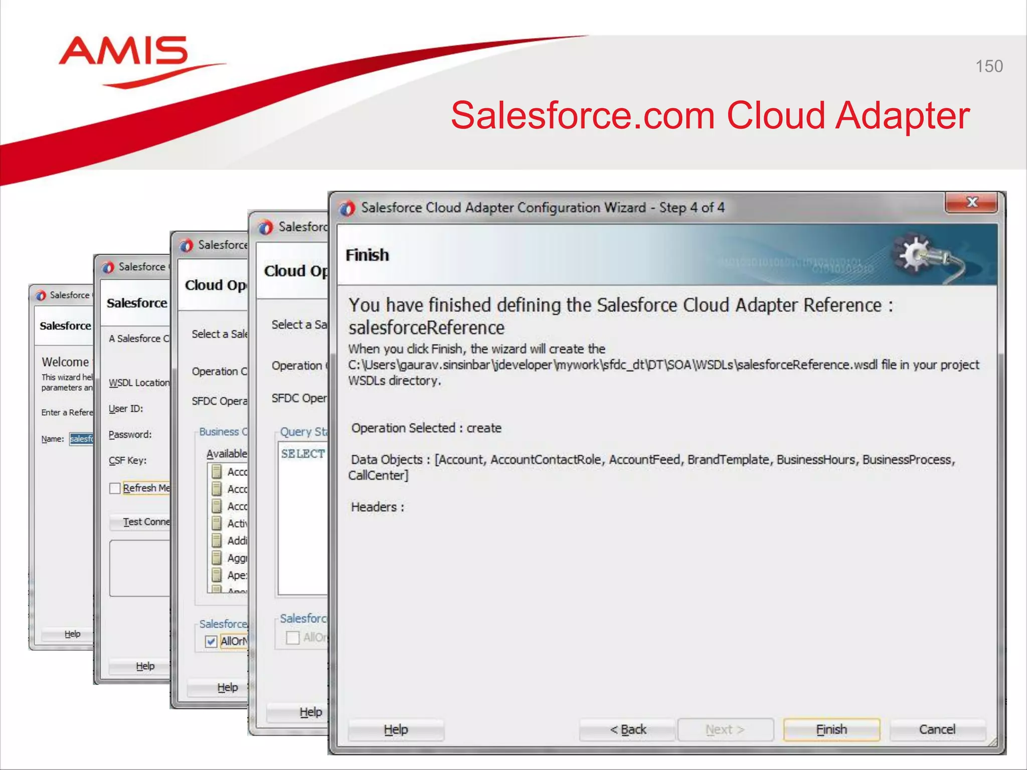 150
Salesforce.com Cloud Adapter
 