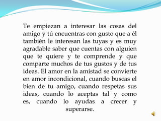 Amistad | PPTX