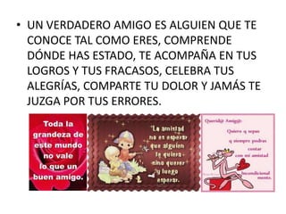 Amistad por ..Leonel Mendoza | PPTX