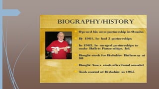 Warren Buffett Biography