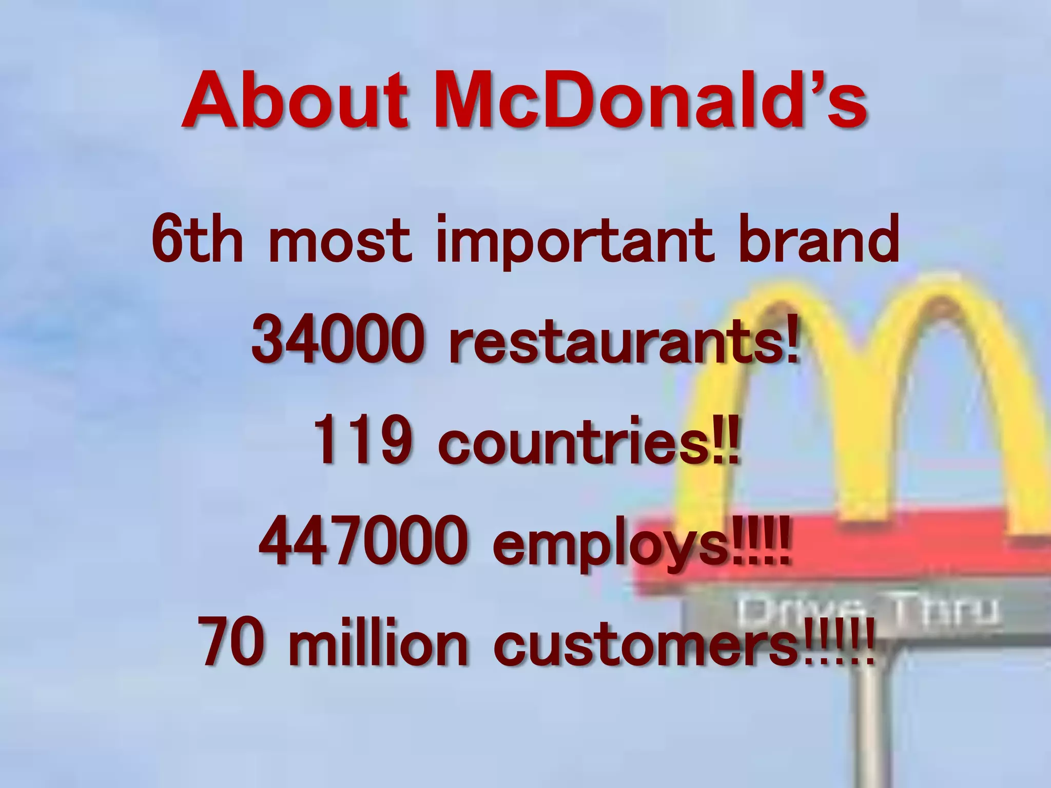 Mini Case Study On Mcdonald's | PPTX