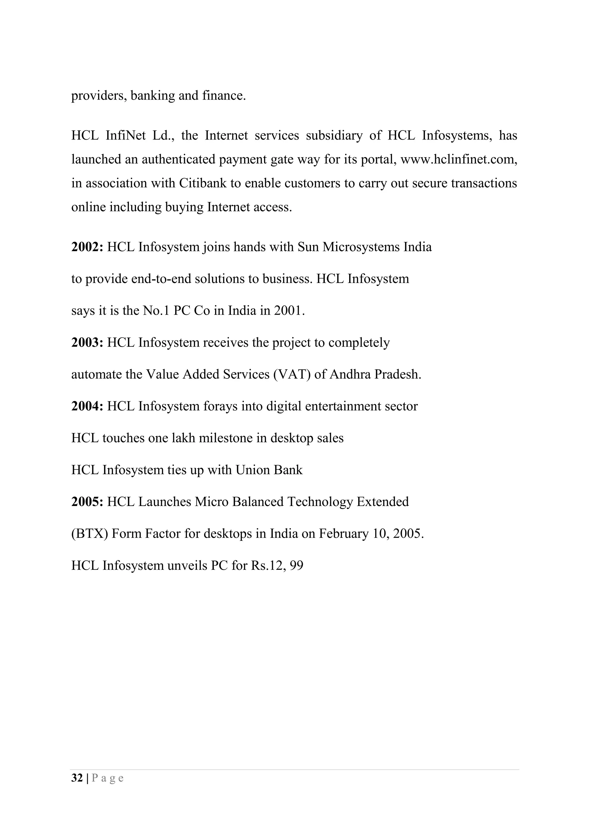 Amit mishra live project report on hcl infinet ltd.