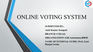 Secure and Efficient Online Voting System Using Python Flask and SQLite ...