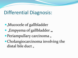 gall bladder carcinoma Long case surgery