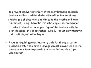 tracheostomy | PPTX