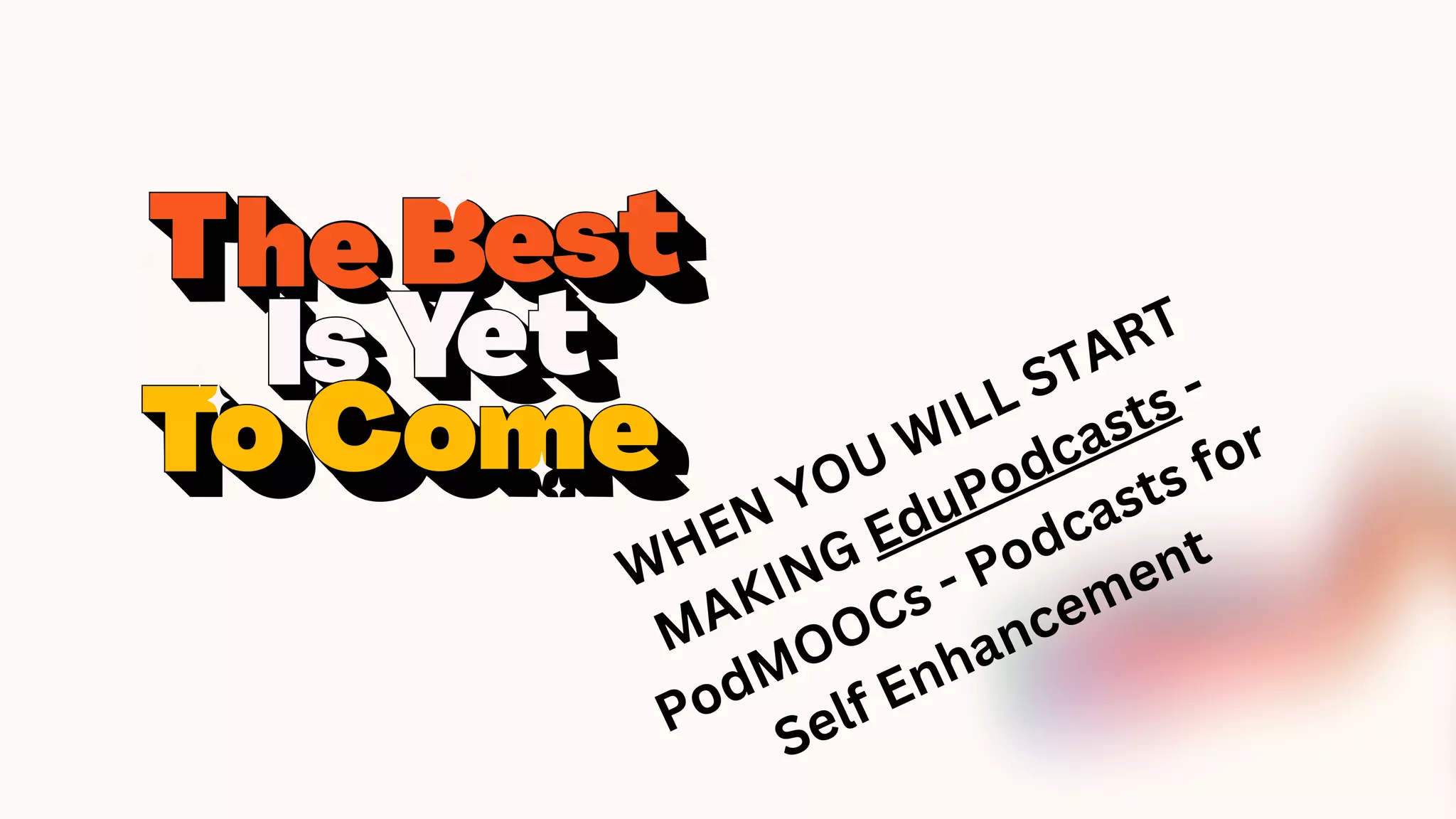 Session on PodMOOCs - AMITY University and AIU FDP 13 June 